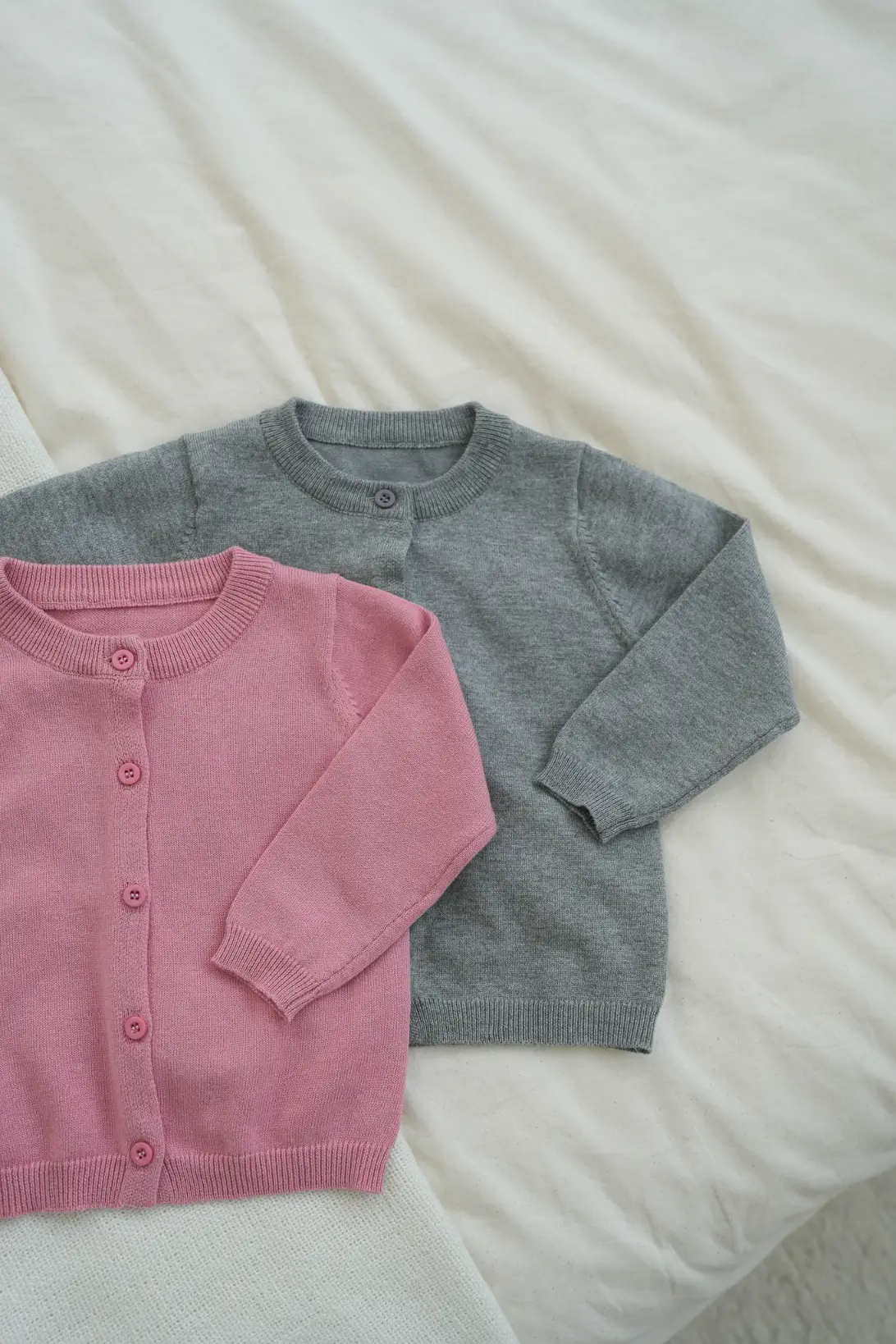 kids knitted cardigan with button front