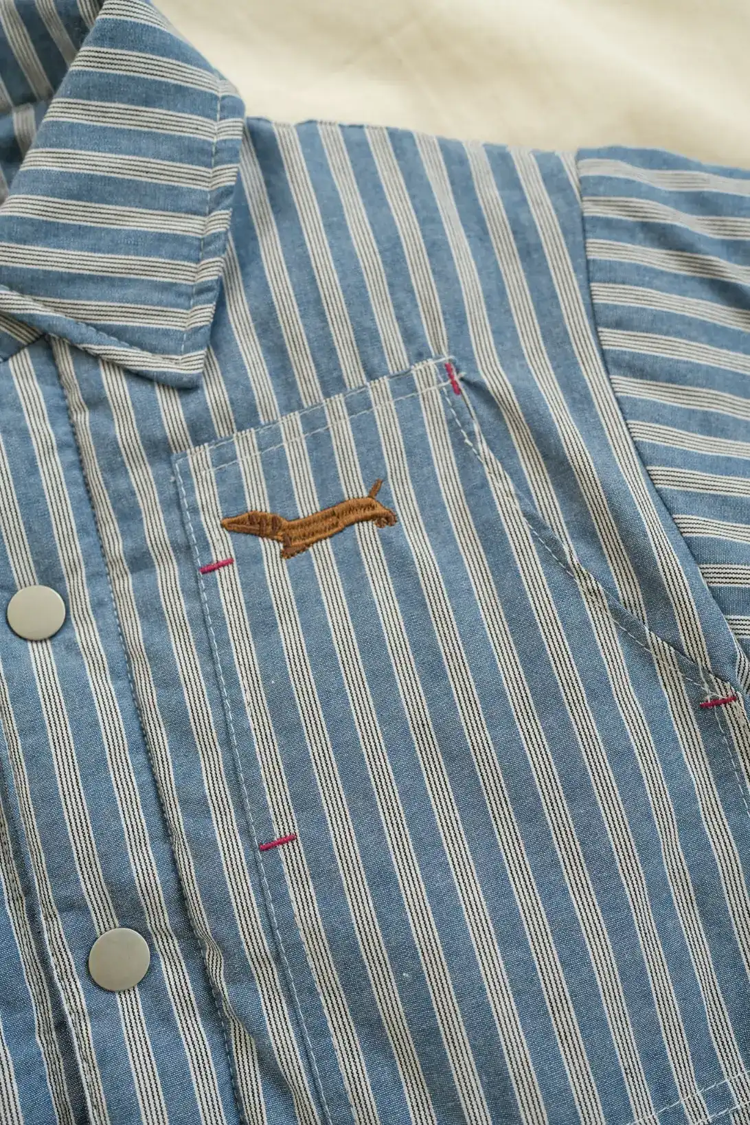 blue striped jacket for toddlers