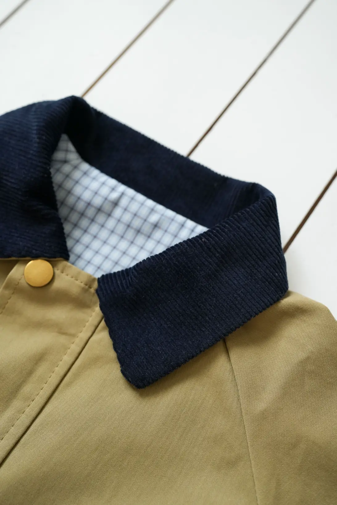 Little Ranger beige trench coat for toddlers
