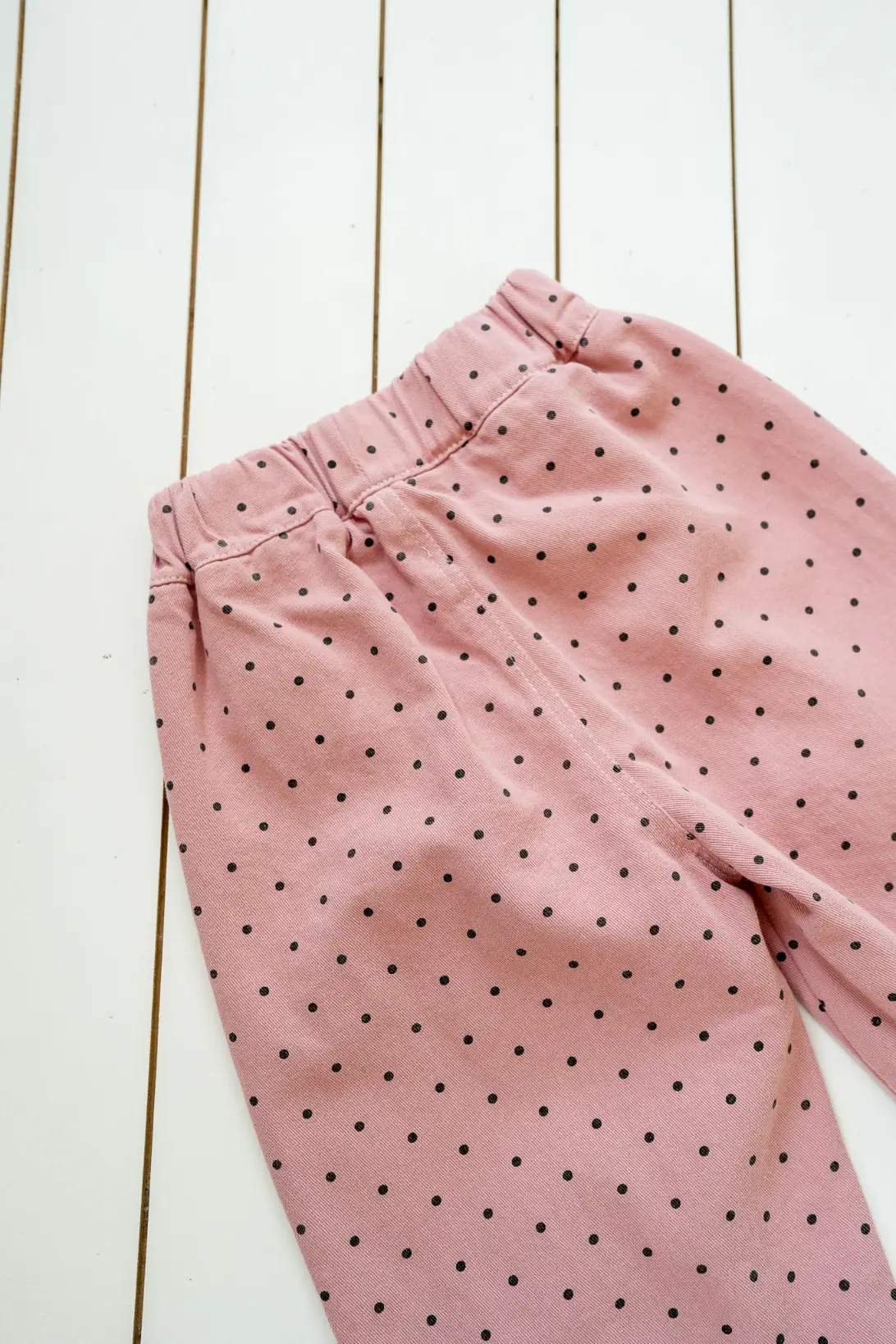 Pink Freckles Pants elasticated waist and pocket detail