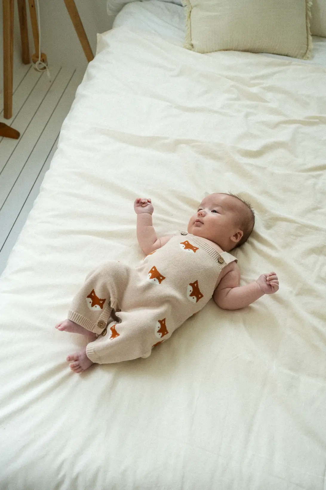 baby knit 100% cotton romper