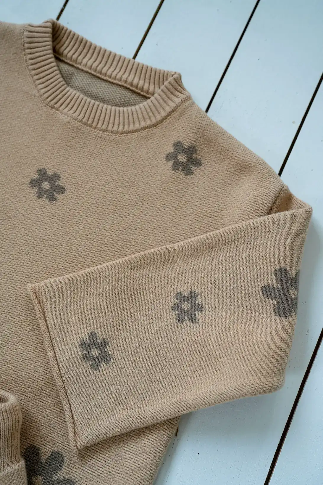 cotton knit set for toddlers