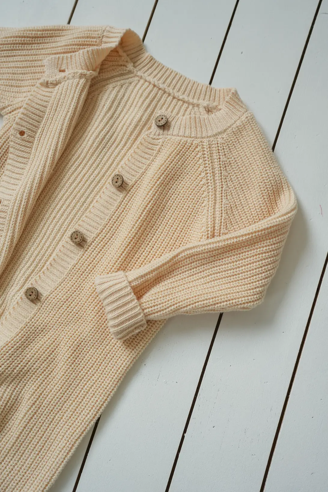 100% cotton knitted baby romper