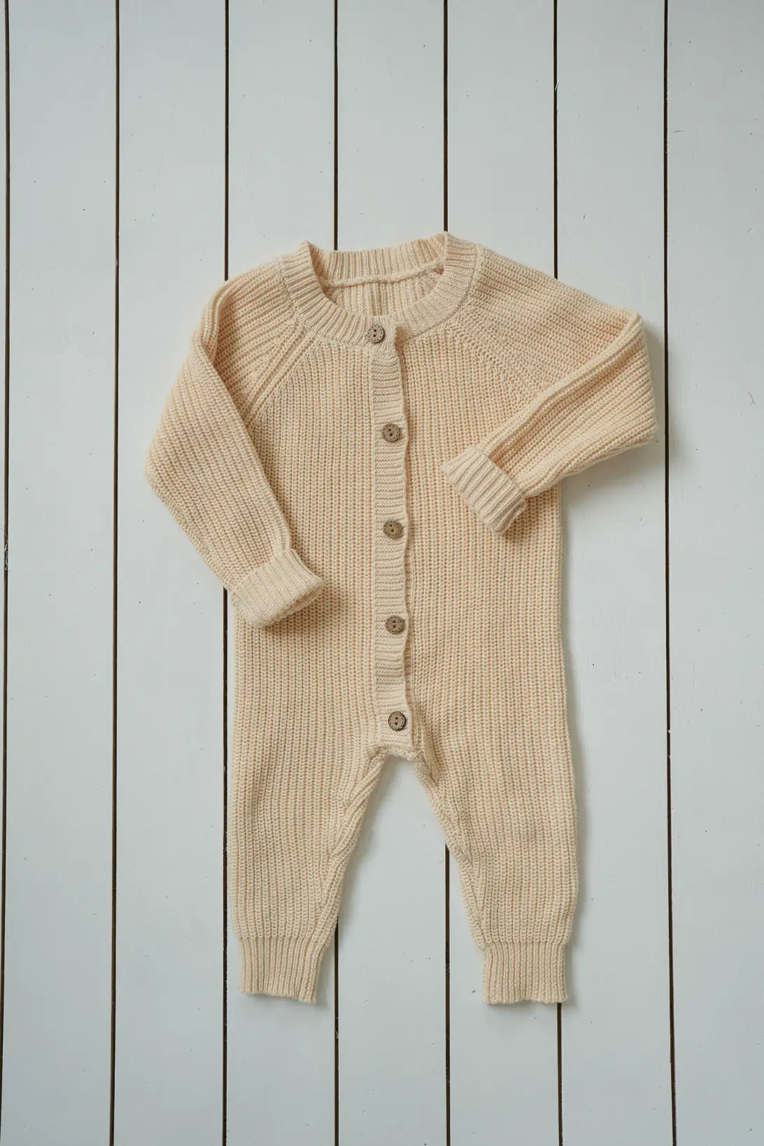 100% cotton knitted baby romper