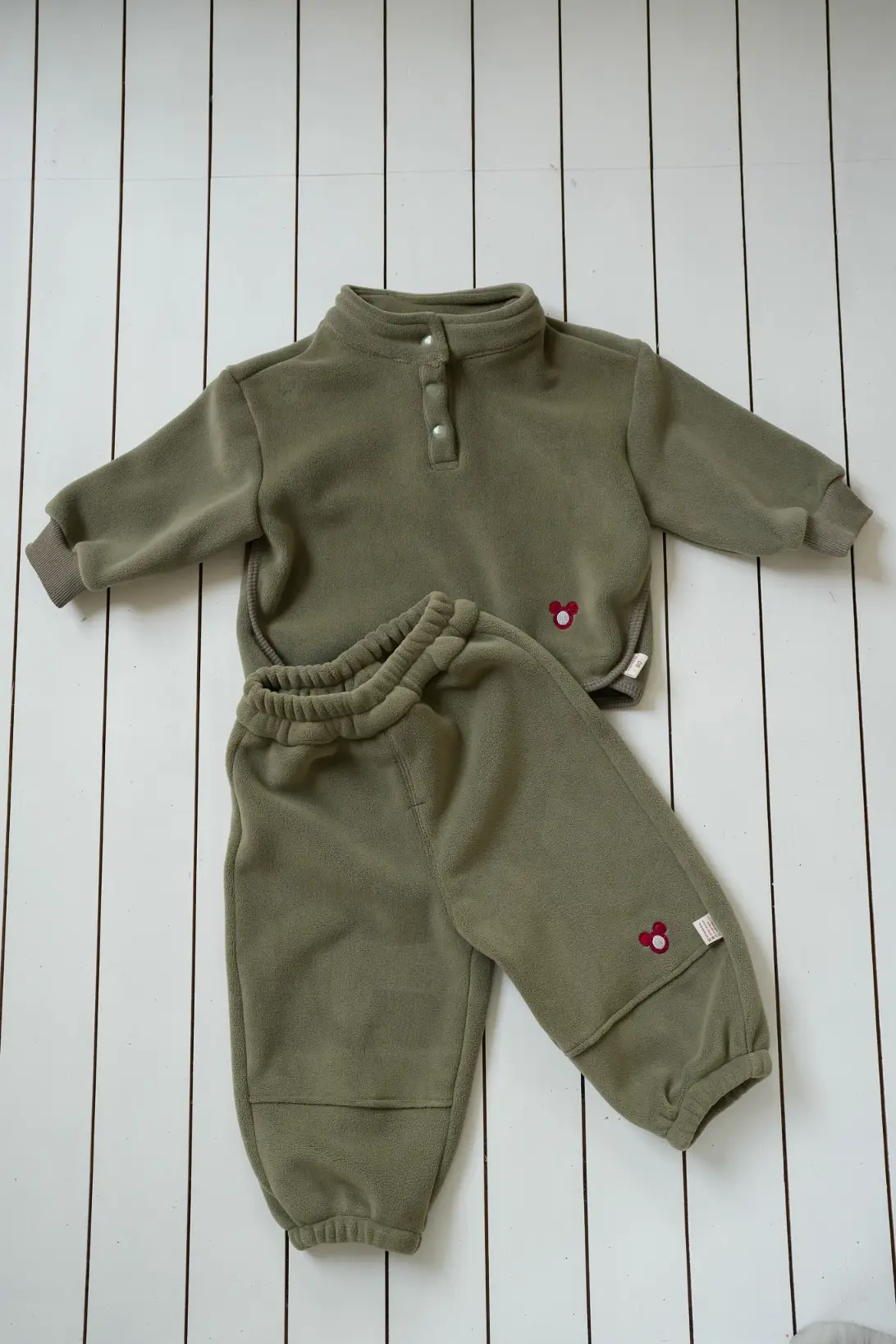 Kids Fleece Set Off to Adventure