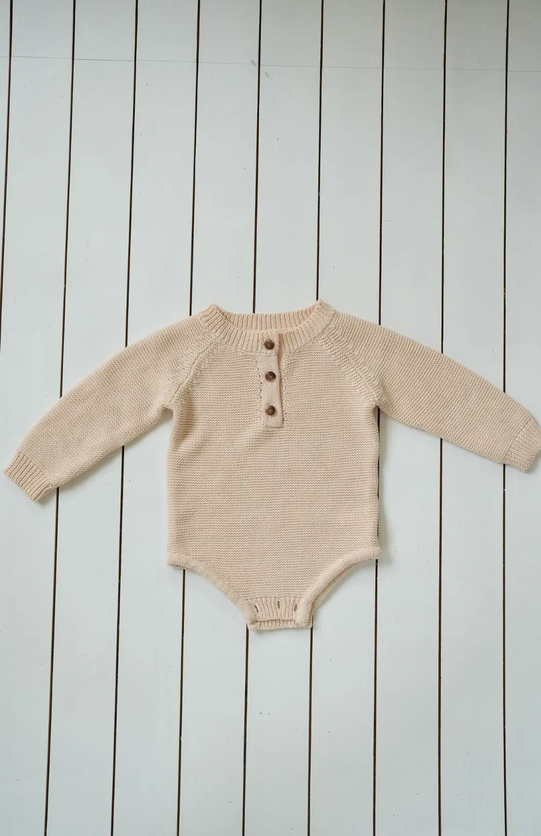 Little Nest 100% cotton knitted baby bodysuit