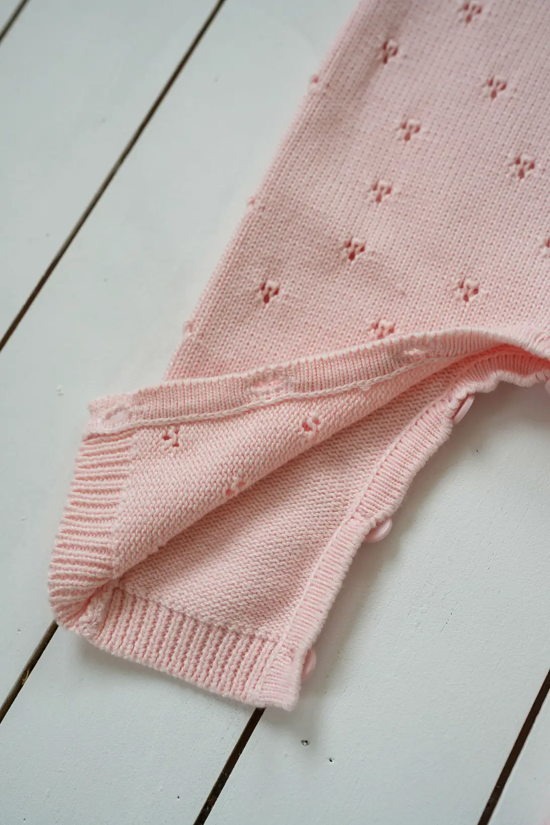 100% cotton knitted Romper