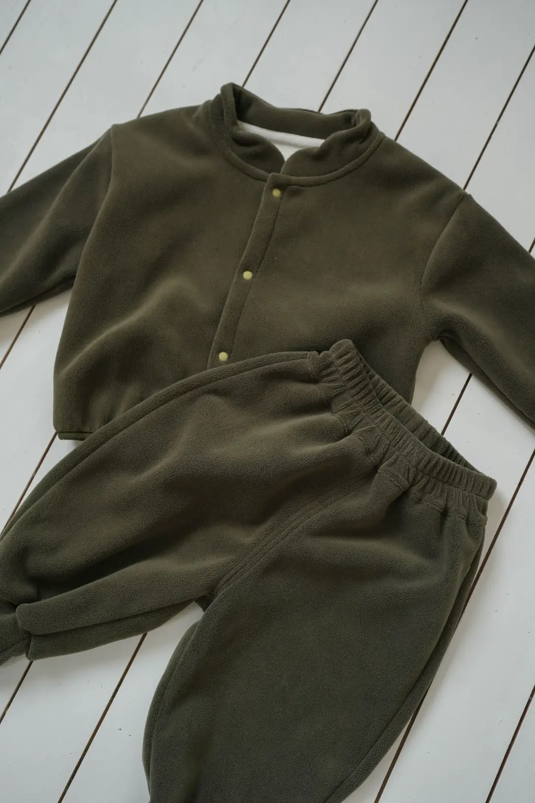 Toddler fleece jacket and trousers set