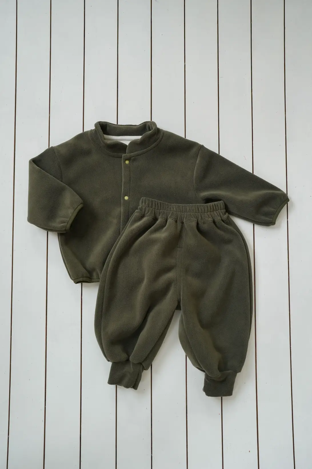 Toddler fleece jacket and trousers set